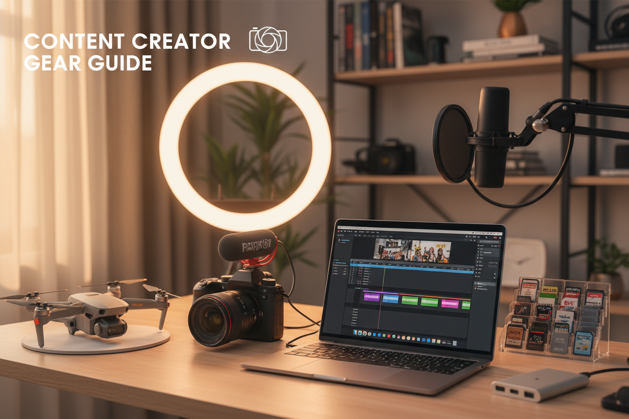 Content Creator Gear Guide: Essential Tech for Vloggers and Streamers in 2026