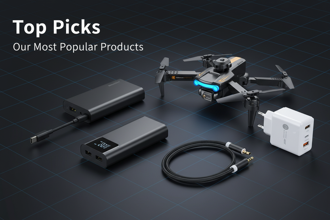 Mobile Cords Top 5 Most Popular Products Hero Banner