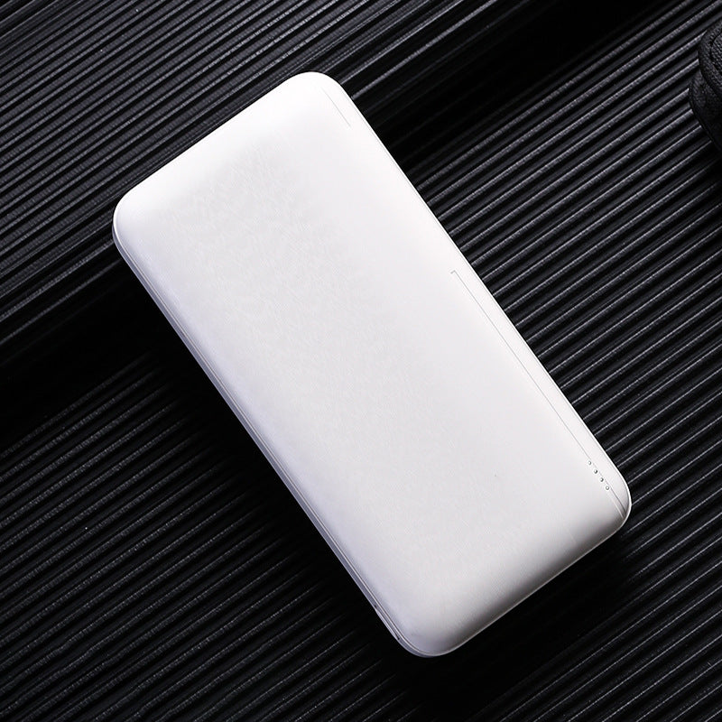 10,000mAh Ultra-Thin Portable Power Bank with LED Light Display Screen for Vest or Coat – Compact Mobile Power Source