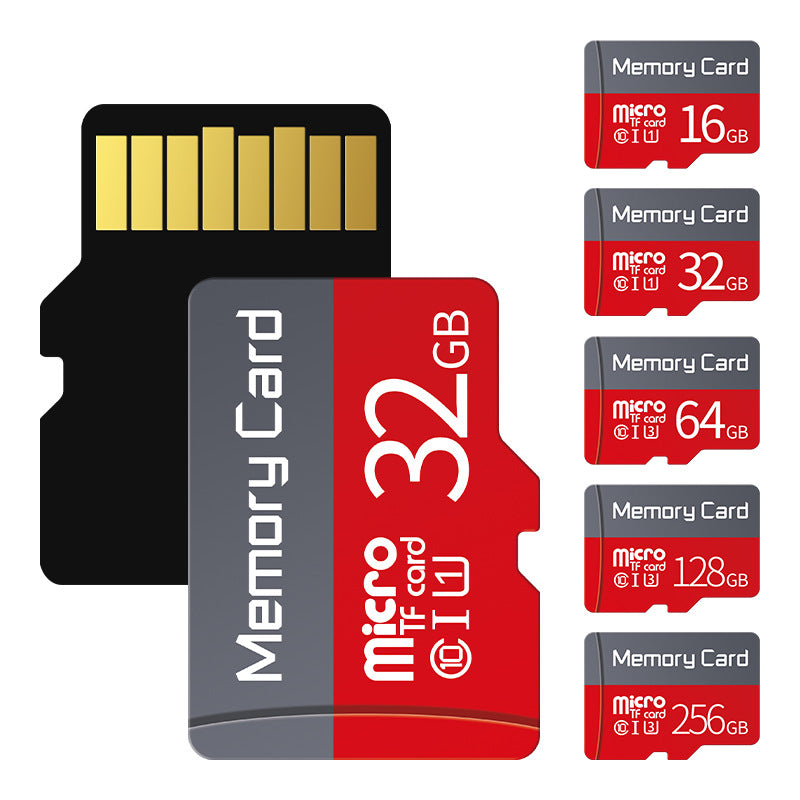 128GB & 256GB, Reliable Performance, Fast Data Transfer, Ideal for Cameras, Smartphones, and Devices – Model C10-Fast Speed Micro SD Memory Card-Mobile Cords-Color:128GB-Dropshipman