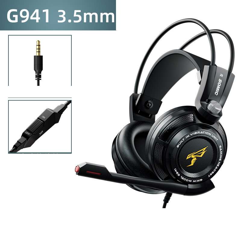 AeroPro USB PC Headset - 105dB High-Sensitivity Stereo Sound with 32Ω Low-Latency Control (White/Black/TERA Edition)