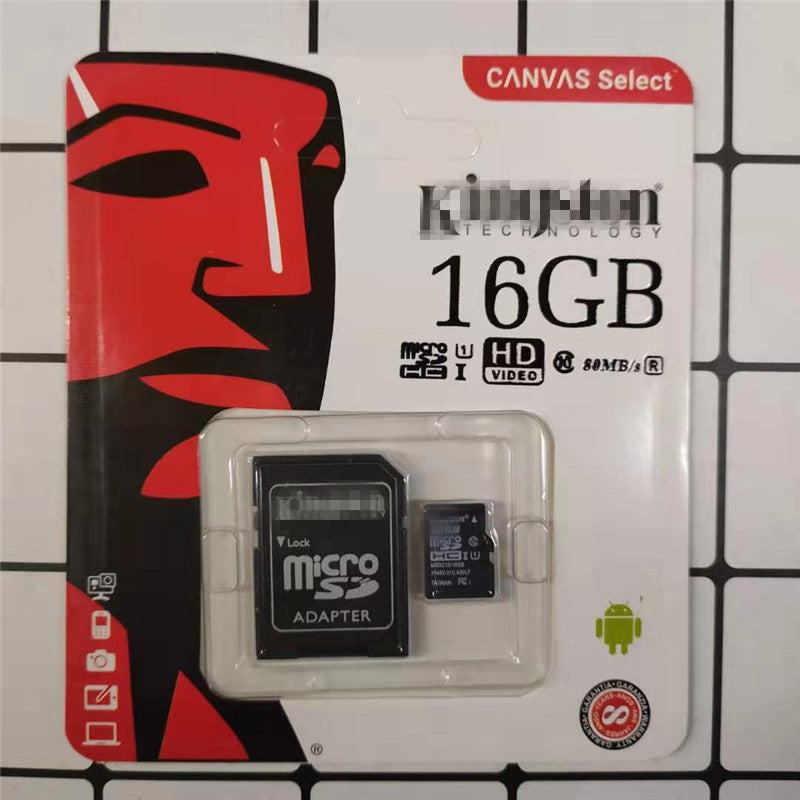 High-Speed MicroSD Memory Card with USB 2.0 Card Reader for Dashcam – 10x Faster Data Transfer-Fast Speed Micro SD Memory Card-Mobile Cords-Style:16G-Dropshipman