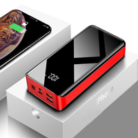 30000mAh Portable Power Bank – High-Capacity External Battery Pack for Fast Charging Smartphones, Tablets, and USB Devices, Compact and Lightweight Mobile Charger with Multi-Device Support