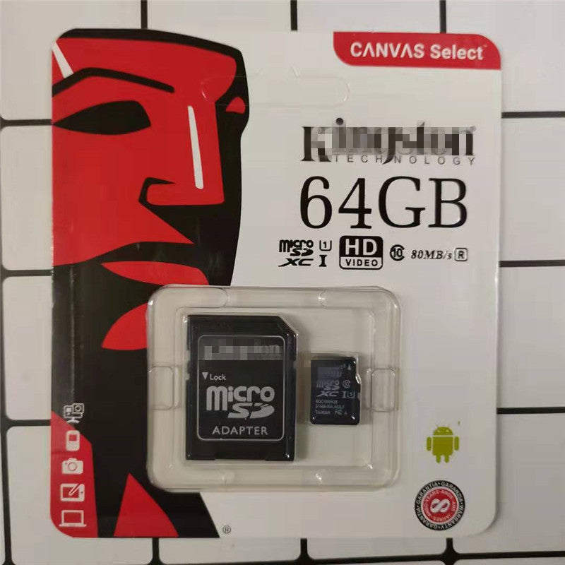 High-Speed MicroSD Memory Card with USB 2.0 Card Reader for Dashcam – 10x Faster Data Transfer