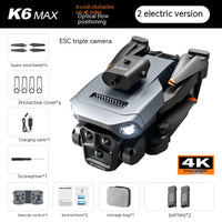 XT2 Stealth Pro Drone - 4K Electric Triple-Camera with 360° Obstacle Avoidance & Optical Flow Stability