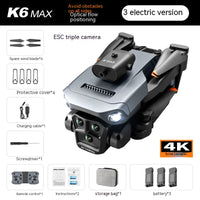 XT2 Stealth Pro Drone - 4K Electric Triple-Camera with 360° Obstacle Avoidance & Optical Flow Stability