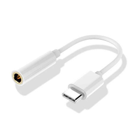 3.5mm Headphone Audio Cable Adapter – High-Quality Stereo Connector for Headphones, Speakers, and Audio Devices-3.5mm Headphone Audio Cable Adapter-Mobile Cords-Color:White-Dropshipman