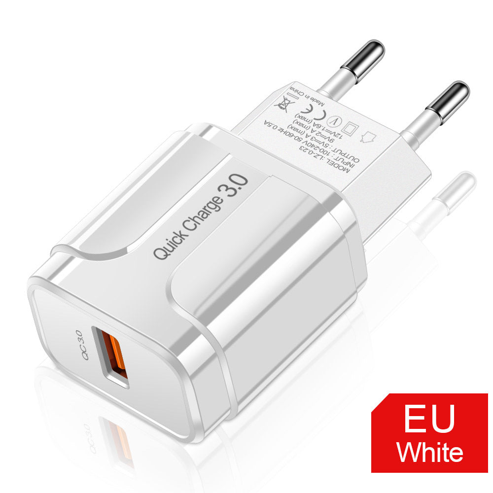 Mobile Cords | Urban-Global – Universal EU/US Travel Wall Charger Adapter-Large Capacity Power Bank-Mobile Cords-Color:EU white-Dropshipman