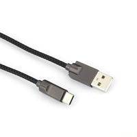 3 Meters Extra Long Zinc Alloy USB Data Cable, Compatible with Apple, Android, and Type-C Devices