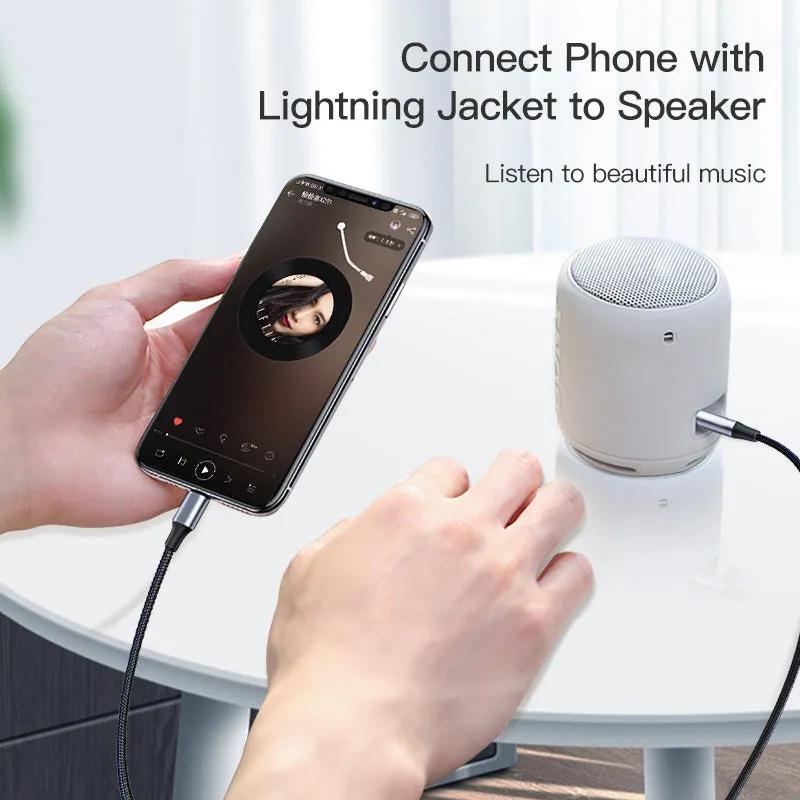 Audio Cable Headphone Car Adapter Cable – High-Quality Durable Audio Connector for Headphones and Car Stereo Systems