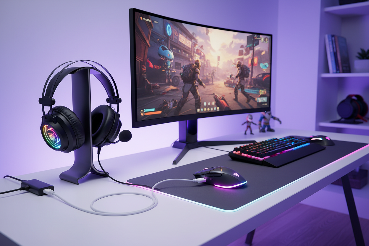 Gaming Power Kit - In Use